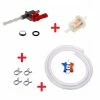 KIT ESSENCE PEUGEOT 103 : ROBINET ROUGE + COLLIER TUBE + DURITE + FILTRE A CARBURANT MOTO MOBYLETTE CYCLOMOTEUR MOTO -Aubaines sur les pièces de vélo kit essence peugeot 103 robinet rouge collier tube durite filtre a carburant moto mobylette cyclomoteur moto