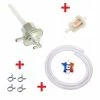 KIT ESSENCE SCOOTER GY6 152QMI : ROBINET + COLLIER + DURITE + FILTRE MOTO MOBYLETTE CYCLOMOTEUR SCOOTER -Aubaines sur les pièces de vélo kit essence scooter gy6 152qmi robinet collier durite filtre moto mobylette cyclomoteur scooter