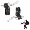 Nylon/Aluminium Leviers De Frein BMX Deux Doigts 70 Mm -Aubaines sur les pièces de vélo leviers de frein bmx deux doigts