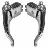 Levier De Frein Vélo Aluminium 22mm Perforé Tirage Haut Ville Route Vintage -Aubaines sur les pièces de vélo leviers de frein course perfore 120mm velo cycle route course vintage tirage haut