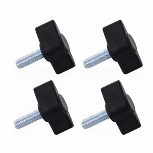 Lot De 4 Vis Papillon Tête Plastique Tige Acier M4 M5 M6 1 Lot De 4 Vis Papillon Tête Plastique Tige Acier M4 M5 M6 -Aubaines sur les pièces de vélo lot de 4 vis papillon tete plastique tige acier m4 m5 m6