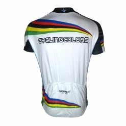 Polyester Maillot Court Homme Champion Du Monde Et De France -Aubaines sur les pièces de vélo maillot court homme champion du monde et de france 3