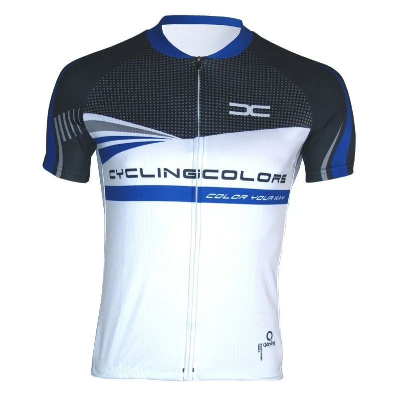 Polyester Maillot Court Homme Cyclingcolors 4 Polyester Maillot Court Homme Cyclingcolors - Image 2