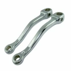 Acier Inoxydable Manivelles à Clavette 150 Mm PEUGEOT MBK (paire)