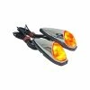 Paire De Clignotant Goutte D'eau Chromé A Ampoule Pour Moto Scooter -Aubaines sur les pièces de vélo paire de clignotant goutte d eau chrome a ampoule pour moto scooter