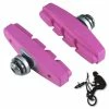 Elastomère Patins De Frein FIXIE BMX 50mm Rose (paire) -Aubaines sur les pièces de vélo patins de frein fixie bmx 50mm rose paire