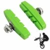 Elastomère Patins De Frein FIXIE BMX 50mm Vert (paire) -Aubaines sur les pièces de vélo patins de frein fixie bmx 50mm vert paire