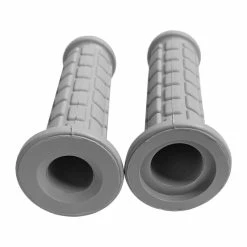 Tpe Souple Poignée Revêtement 22mm 24mm 130mm Gris Cyclo Mobylette MBK PGT Moto (paire) -Aubaines sur les pièces de vélo poignee revetement 22mm 24mm 130mm gris cyclo mobylette mbk pgt moto paire 1
