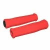 Mousse Haute Densité Poignée Vélo Mousse Rouge 125mm -Aubaines sur les pièces de vélo poignee velo mousse rouge 125mm