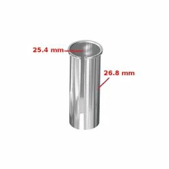 Aluminium Réducteur De Tige De Selle 25.4 Vers 26.8 Mm Adaptateur 1 Pouce