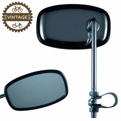 Rétroviseur Rectangulaire 70mm 110mm Chromé