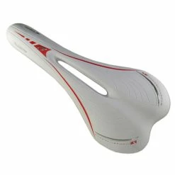 Plastique Selle GES SUPERLITE BLANC -Aubaines sur les pièces de vélo selle ges superlite blanc 2