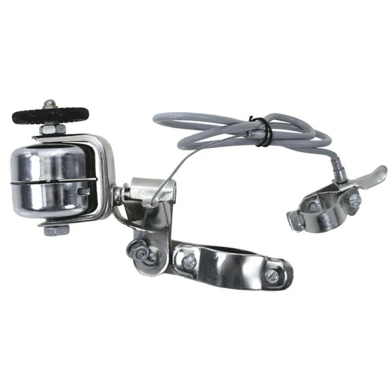 Acier Chromé SONNETTE SUR ROUE SANS FIN ROULETTE ACIER CHROME MONTAGE FOURCHE VELO VINTAGE VILLE 3 Acier Chromé SONNETTE SUR ROUE SANS FIN ROULETTE ACIER CHROME MONTAGE FOURCHE VELO VINTAGE VILLE
