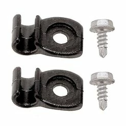 Plastique Support De Gaine De Câble 'simple' Avec Vis (x2)